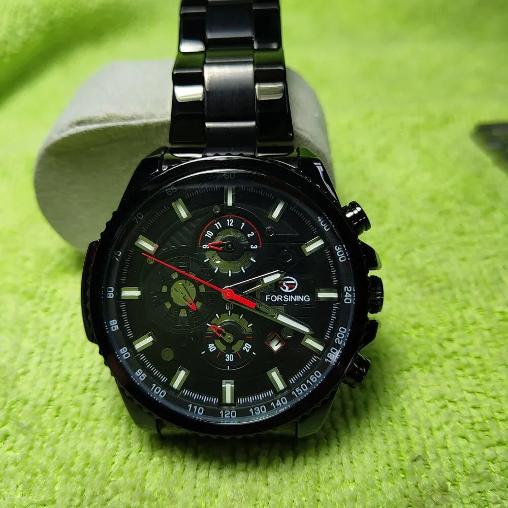 4 watches 3 Casios and A Forsinig automatic - Picture 14 of 16